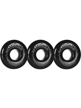 Oxballs: Ringer Cockring, 3-pack, black 