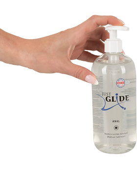 Just Glide Anal: Water-based Lubricant, 500 ml 