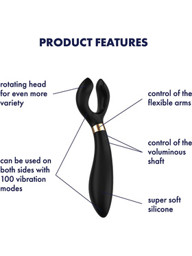 Satisfyer: Endless Fun, Multi Vibrator, black 