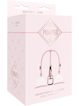 Pumped: Breast Pump Set, medium, pink