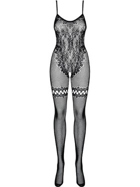 Obsessive: F213 Bodystocking, black