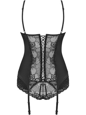 Obsessive: Heartina, Underwire Corset & Panties, black