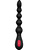 Dream Toys: Cheeky Love, Anal Flexi Beads, black