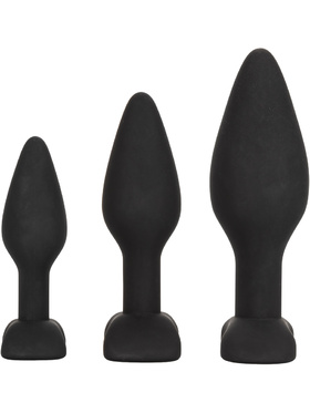 California Exotic: Silicone Anal Exerciser Kit, black 