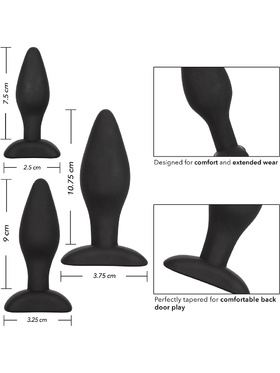 California Exotic: Silicone Anal Exerciser Kit, black 