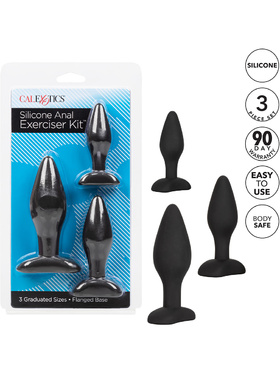 California Exotic: Silicone Anal Exerciser Kit, black 