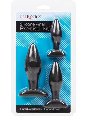 California Exotic: Silicone Anal Exerciser Kit, black 