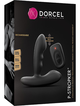 Marc Dorcel: P-Stroker, Remote Control Prostate Massager, black