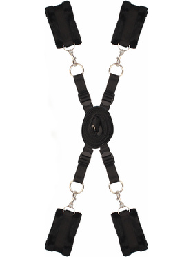 Dream Toys: Blaze, Luxury Fetish, Bed Restraint Set 