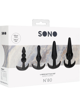 Sono: 4-piece Butt Plug Set 