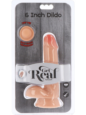 Toy Joy: Get Real, Dual Density Dildo, 17 cm