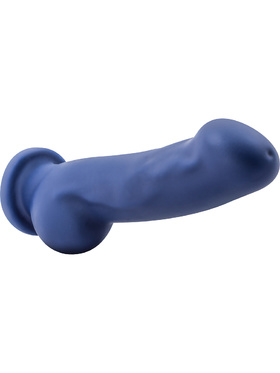 Blush: Avant D8, Platintum Cured Silicone Dildo, blue