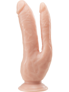 Dr. Skin: DP Realistic Cock, 21 cm, light 