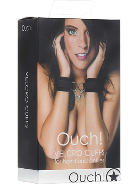 Ouch!: Velcro Cuffs, black 