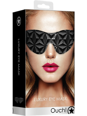 Ouch!: Luxury Eye Mask, black