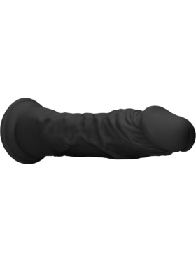 RealRock Skin: Realistic Dildo, 27 cm, black