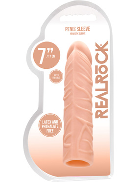 RealRock Skin: Penis Extender, 17.5 cm, light