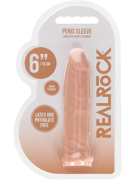 RealRock Skin: Penis Extender, 17 cm, light