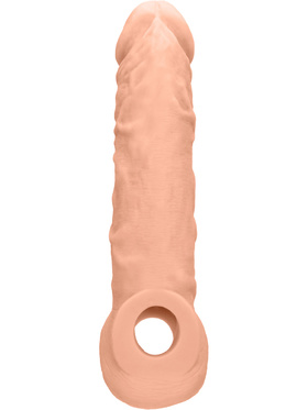 RealRock Skin: Penis Extender with Rings, 21 cm, light 