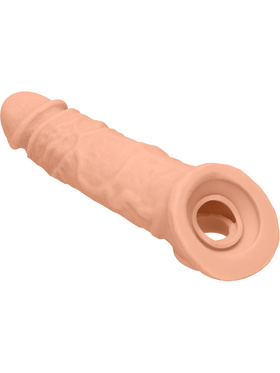 RealRock Skin: Penis Extender with Rings, 21 cm, light 