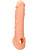 RealRock Skin: Penis Extender with Rings, 21 cm, light 