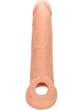 RealRock Skin: Penis Extender with Rings, 22 cm, light