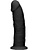 RealRock Ultra: Silicone Dildo / Dual Density, 15 cm, black