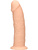 RealRock Ultra: Silicone Dildo / Dual Density, 15 cm, light