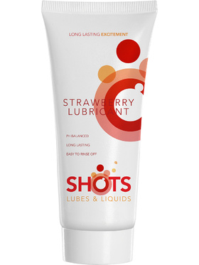 Shots Lubes & Liquids: Strawberry Lubricant, 100 ml