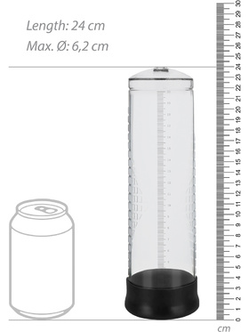 Pumped: Extreme Power Rechargeable Auto Pump, transparent