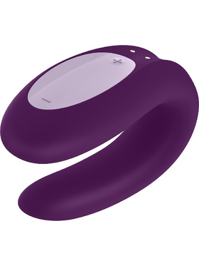 Satisfyer Connect: Double Joy, Partner Vibrator, purple 