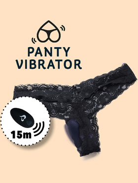 Feelztoys: Remote Controlled Panty Vibrator, black