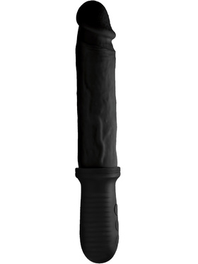 XR Master Series: 8X Auto Pounder, Thrusting Dildo, black