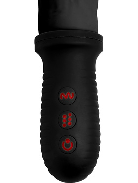 XR Master Series: 8X Auto Pounder, Thrusting Dildo, black