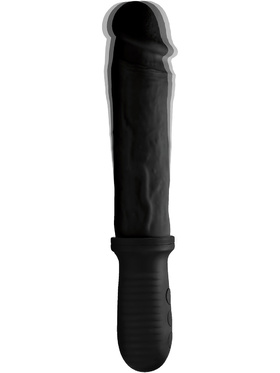 XR Master Series: 8X Auto Pounder, Thrusting Dildo, black