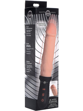 XR Master Series: 8X Auto Pounder, Thrusting Dildo, light