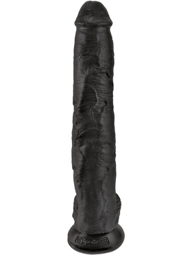 King Cock: Cock with Balls, 38 cm, black