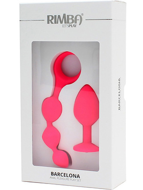 Rimba: Barcelona, Anal Pleasure Play Set, pink