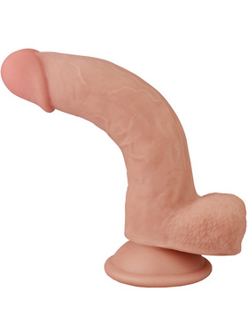 LoveToy: Sliding-Skin Dildo, 20 cm, light 