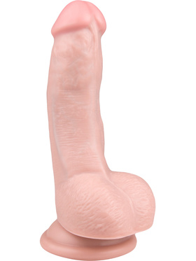 EasyToys: Realistic Dildo with Suction Cup, 15 cm, light