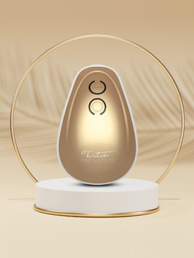 Innovation: Twitch, Hands-Free Suction & Vibration Toy, gold