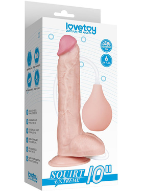 LoveToy: Squirt Extreme Dildo, 26 cm 