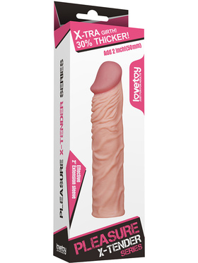 LoveToy: Pleasure X-Tender, Effective Extension Sleeve 