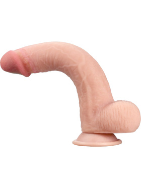 LoveToy: Sliding Skin Dildo, 23 cm, light