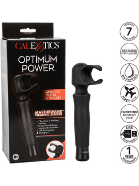 California Exotic: Optimum Power, MasturWand Vibrating Stroker