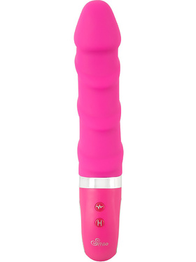 Sweet Smile: Warming Soft Vibrator, pink