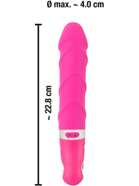 Sweet Smile: Warming Soft Vibrator, pink