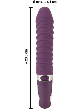 Sweet Smile: Warming Soft Vibrator, purple