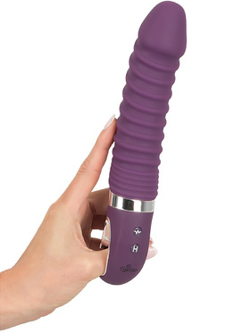 Sweet Smile: Warming Soft Vibrator, purple