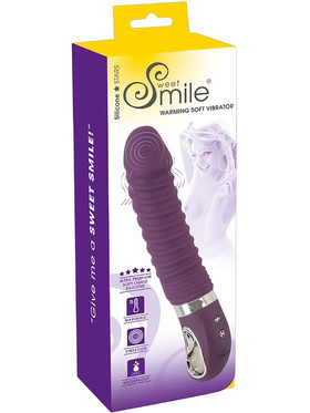 Sweet Smile: Warming Soft Vibrator, purple